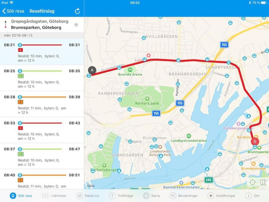 Apartament Downtown In Ten - Free Parking Göteborg Zewnętrze zdjęcie